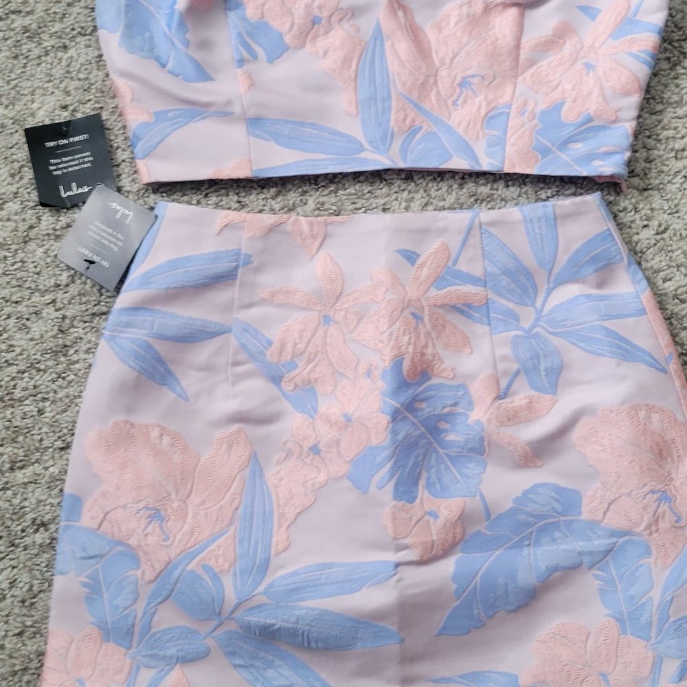 Lulus pink and blue set